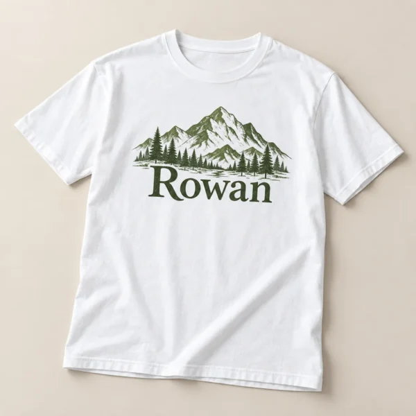 Name Trail Graphic T-Shirt — main design mockup