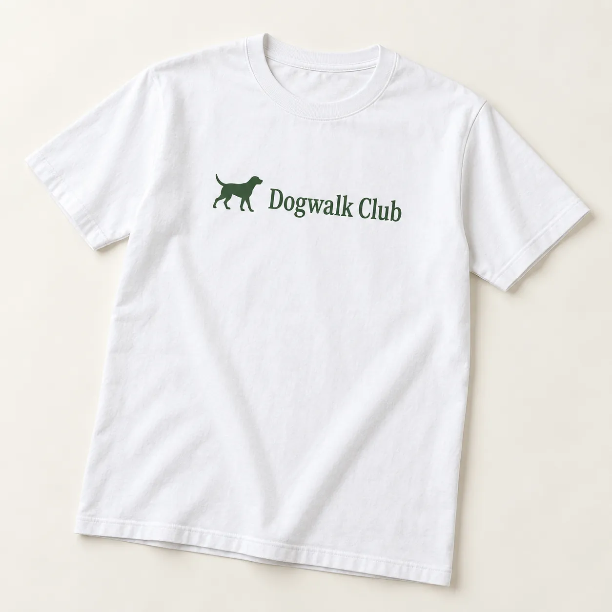 Dogwalk Club Graphic T-Shirt — main design mockup